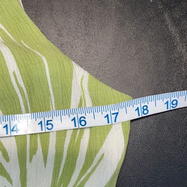Collective Concepts‎ Womens Cami Midi Dress Lined Sleeveless Size Medium Green - Image 8