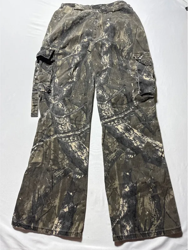 Disclosure Cargo Pants 7/28 Size Nature Camouflage - Image 6