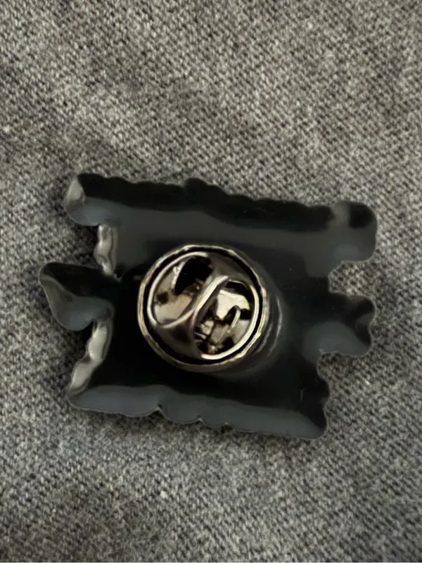 "Sometimes you just have to LOL and move on" rubber Pin - Image 2