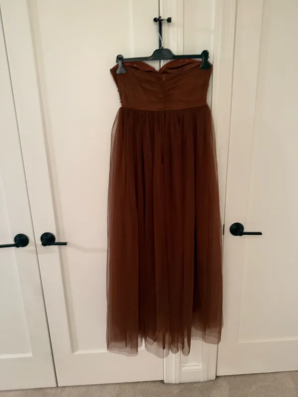FashioNova Elle Tulle Gown - Coco - Image 2