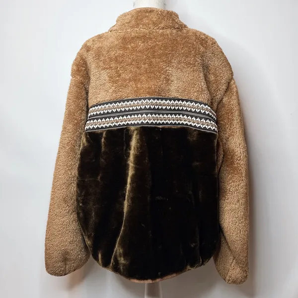 NWT Ugg Marlene Sherpa Jacket Heritage Braid  - Image 3