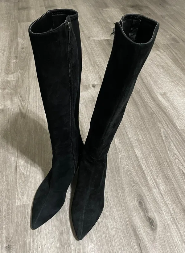 Black Suede Knee - Image 2