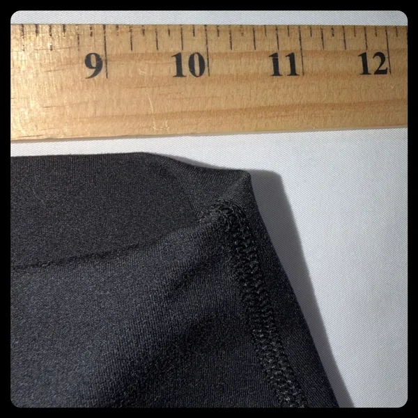 Yogalicious Lux Mia Flare Women S Black High Waist Seamed Yoga Pants - Image 3