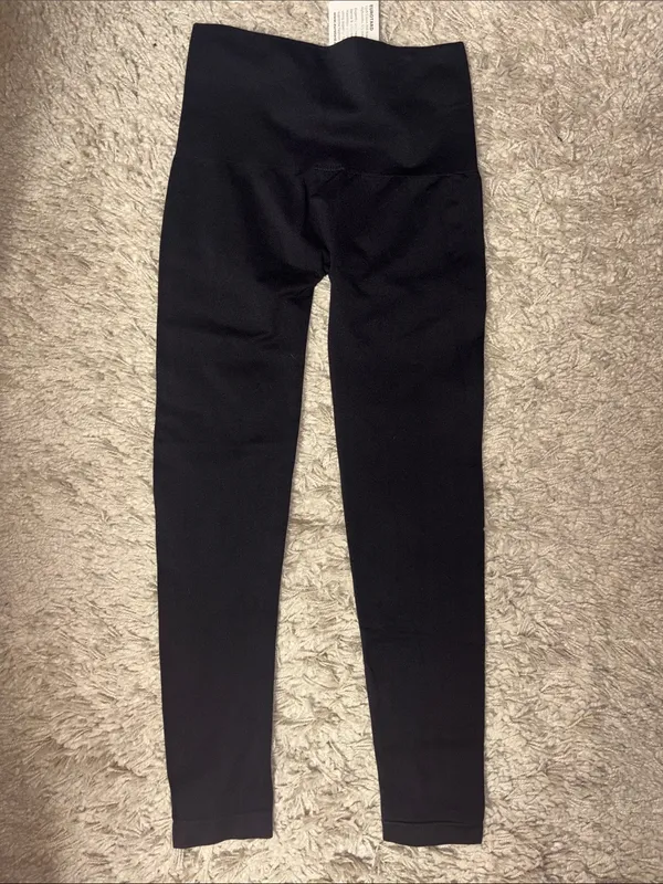 Eurotard Performance Dancewear High-Waist Black Leggings - Image 7