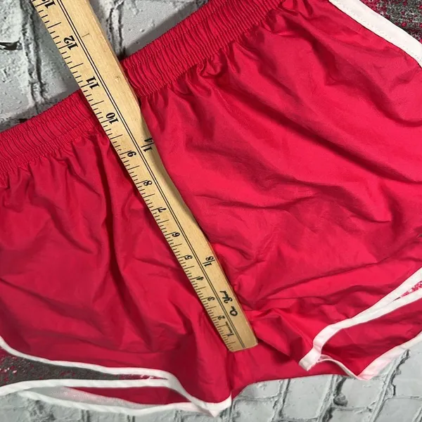 Nike Dri Fit Pink Galaxy Athletic Shorts size Medium Pink Gray White - Image 9