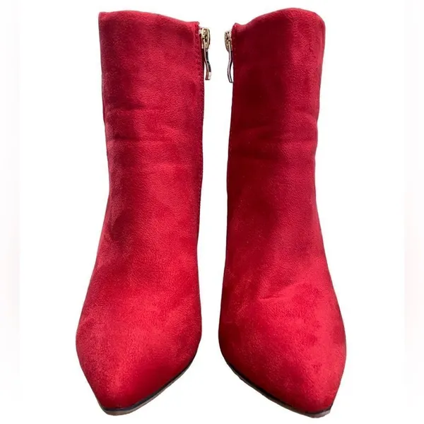 HAI YUE LI like New RED Booties - Image 2