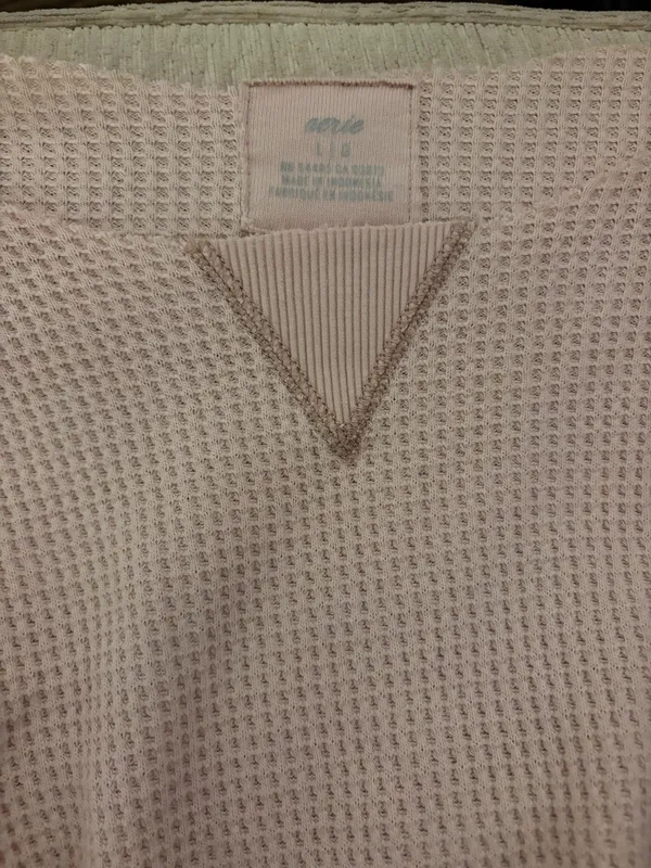 Aerie Waffle Sweatshirt Oversized - Image 2