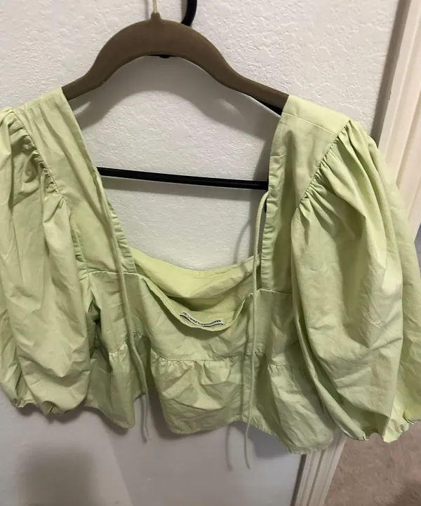 Abercrombie Cropped Blouse - Image 2