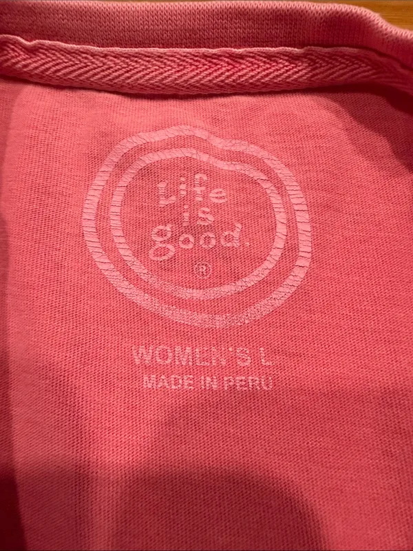 Life is good women’s long sleeve size large . - Image 7