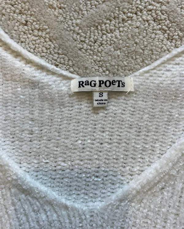 Rag Poets White Sweater - Image 4