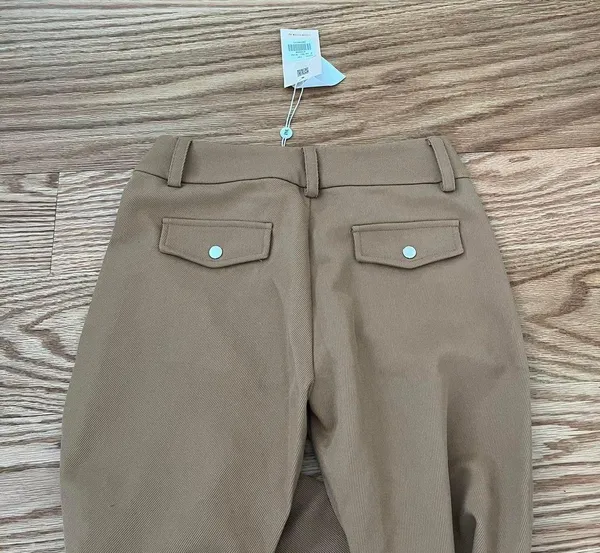 Tiger Mist Tan Twill Trouser Pants - Image 9