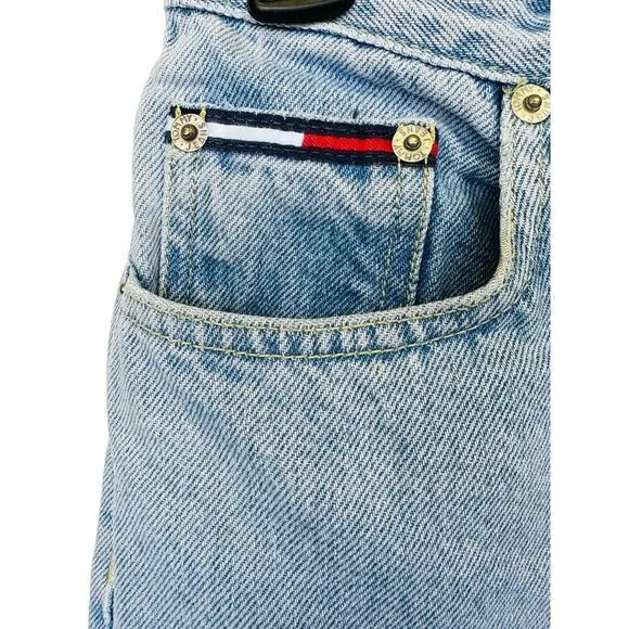 VTG Tommy Hilfiger Classic Woman's Blue Jeans Denim Wash 1/30 100% Cotton‎ 26" - Image 14