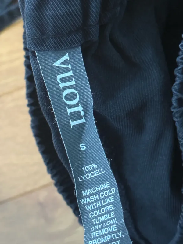 Vuori Coastline Wide Leg Pants in Black - Image 5