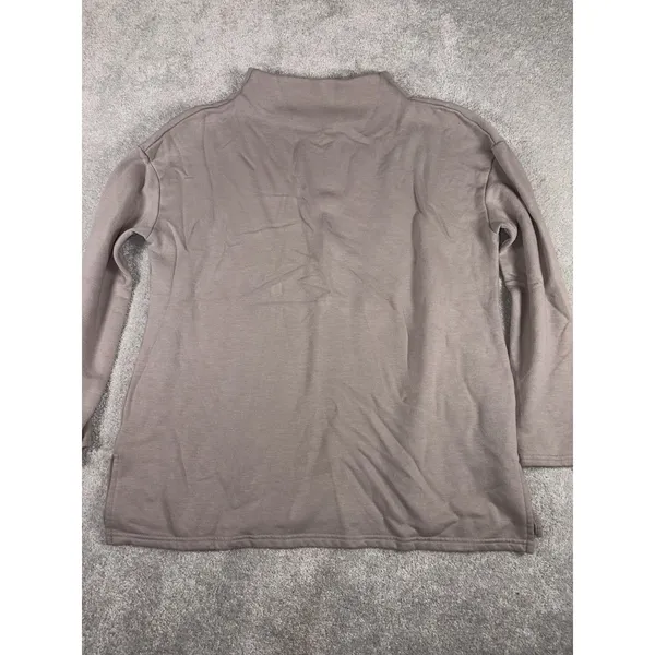womens‎ free fly mock neck sweatshirt Medium - Image 8