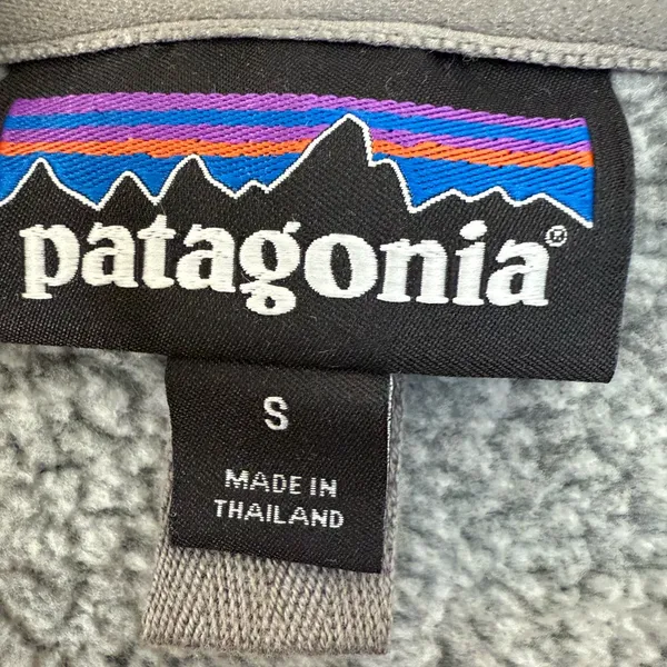 PATAGONIA Better Sweater Heathered Grey Jacket S - Image 5