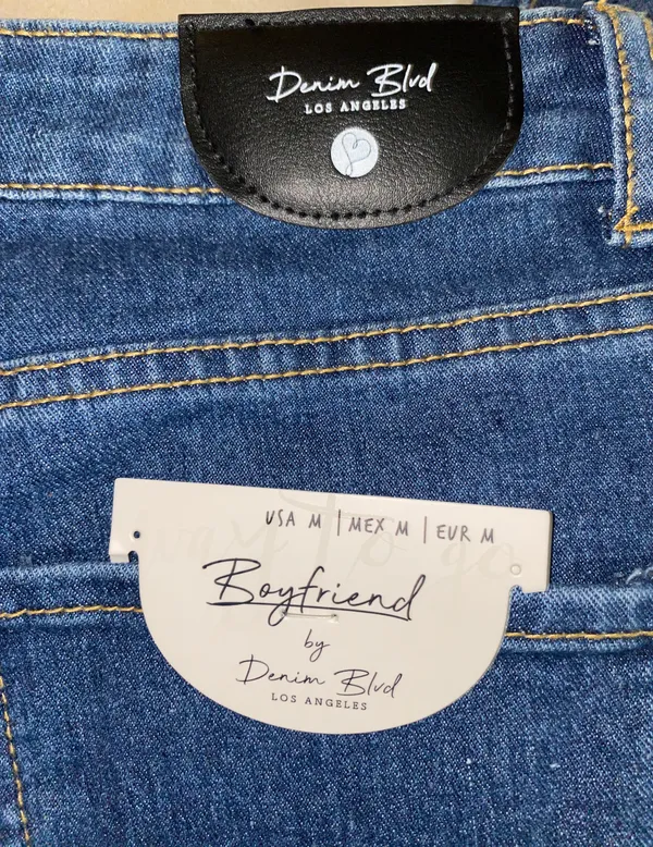 Denim Blvd Rhinestone Jeans - Image 6