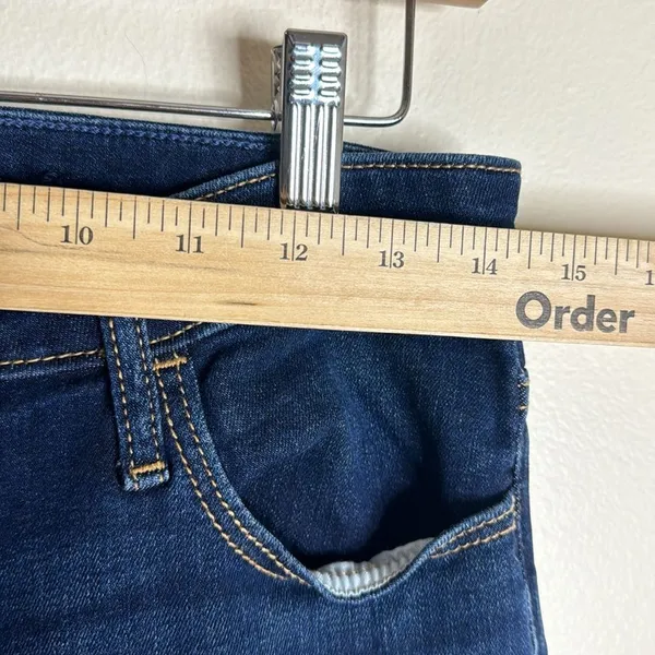Hollister California high rise‎ flare dark denim jeans size 30 festival cute - Image 5