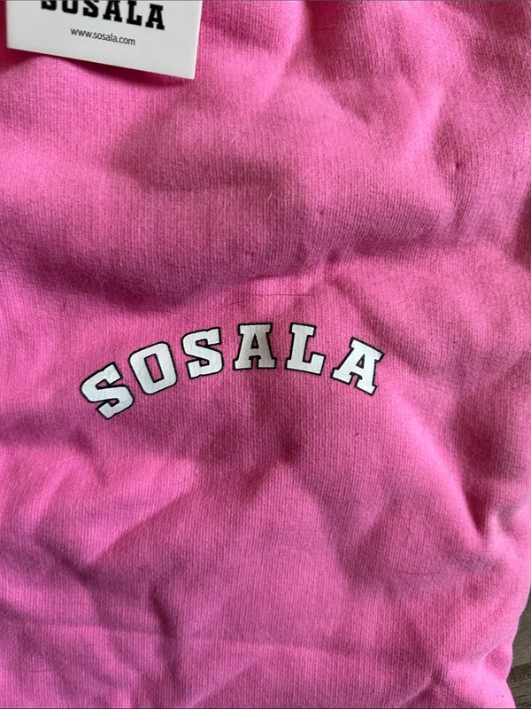 Pink Athletic Lounge Shorts with Elastic Waist - Image 3