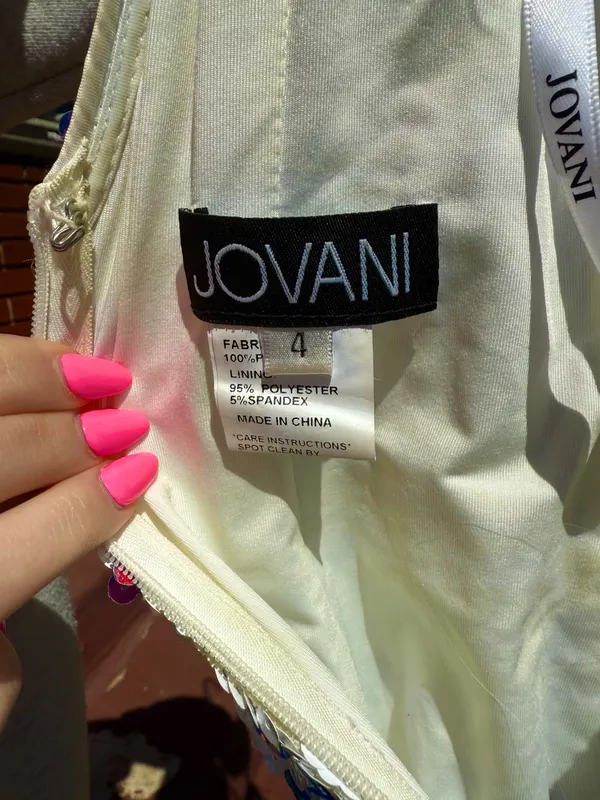 Size 4 Jovani Prom Dress - Image 5