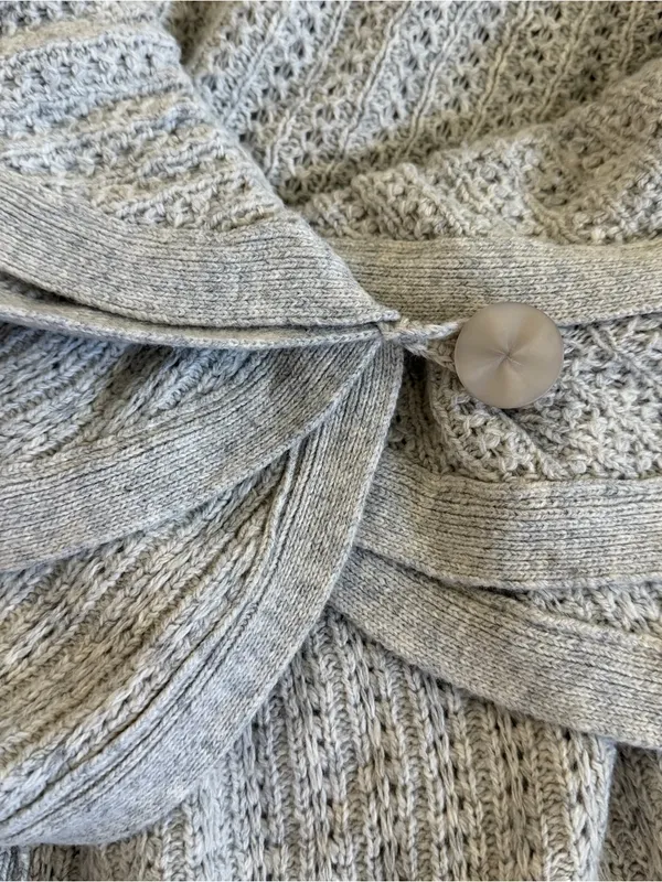 Sleeping On Snow Anthropologie Wool Capelet Sweater - Image 5