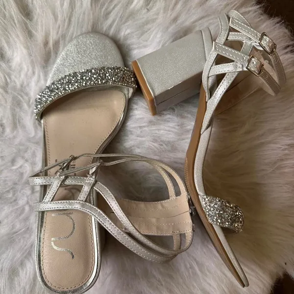 Sugar Women's Silver and Gold Courts - Image 2