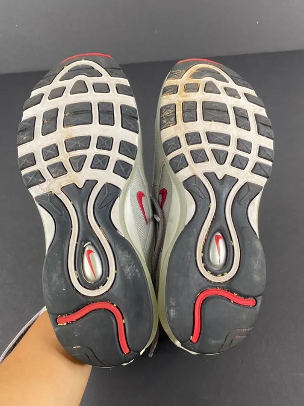 Nike Air Max 97 OG QS Silver Bullet Sneakers Size 7.5 - Image 9