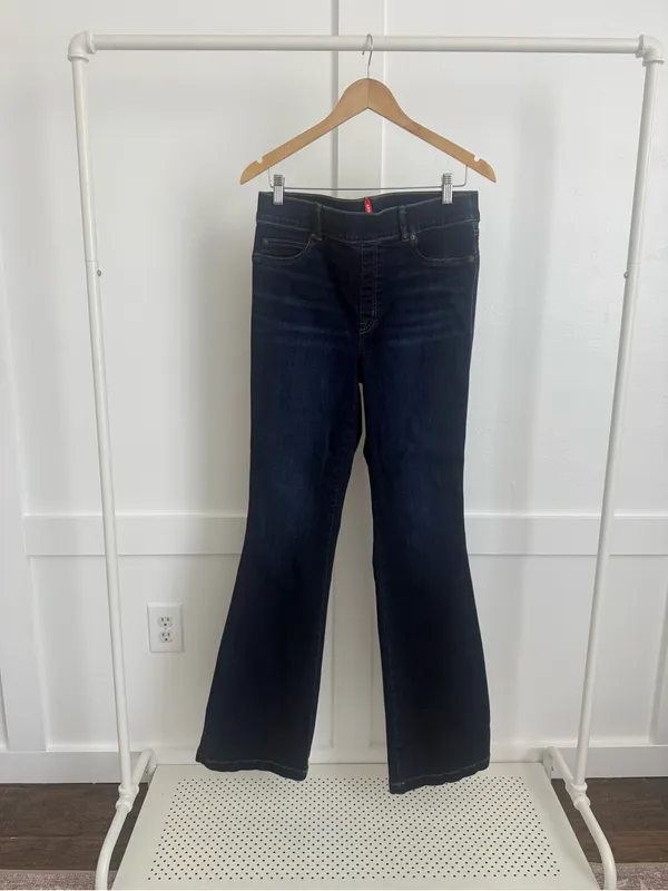Spanx Pull On Flare Jeans - Image 3