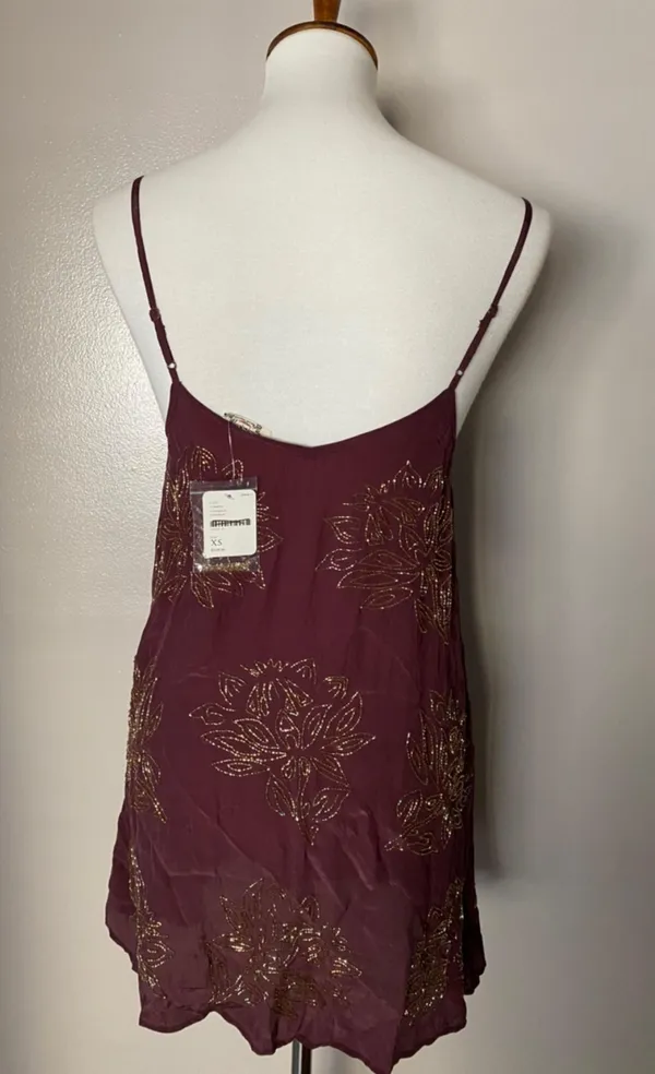 Free People In Full Bloom Embellished Slip - Image 6