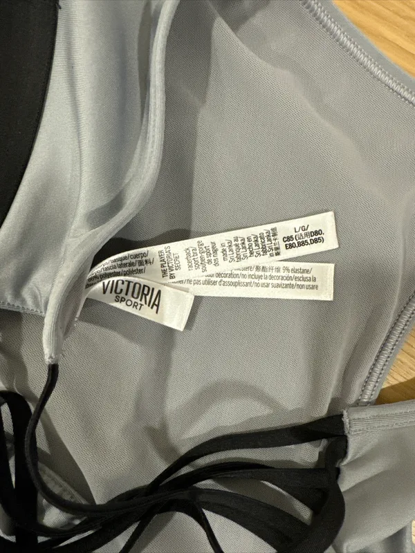 The Player Sports Bra Racerback, Unlined. Size Large - Image 3