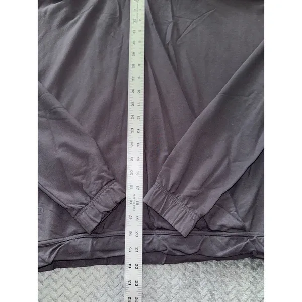 Lululemon Women's Twisted And Tucked Hoodie Sweatshirt Pullover‎ Purple Size 8 - Image 11