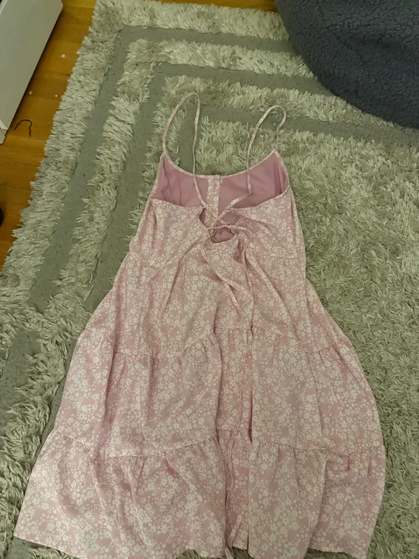 Altar'd State Dress Mini Pink Floral - Image 2