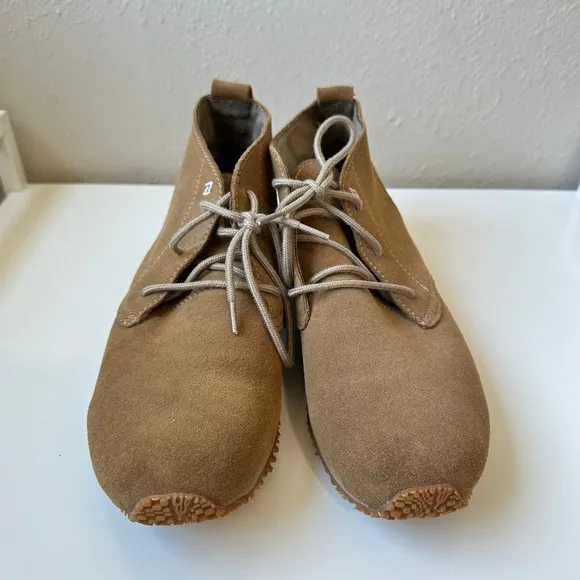 Eddie Bauer Lukla Chukka Boots Womens‎ 8 Tan Suede Lace Up Ankle Casual Sporty - Image 2