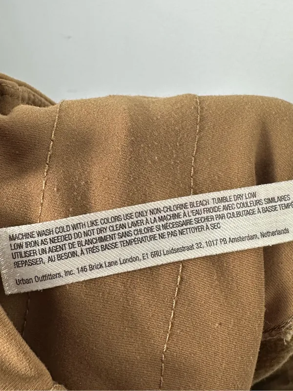 FP Movement Free People Small Brown Fleece Lined‎ Cargo Jogger Pants - Image 9