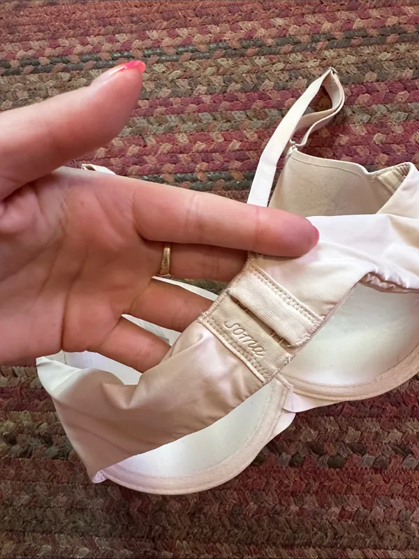 SOMA MEMORABLE FULL COVERAGE 34C T-Shirt Bra in Light Beige nude cream - Image 3