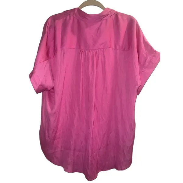 ✨EESOME COLLARD PINK SZ MEDIUM BLOUSE✨ - Image 5