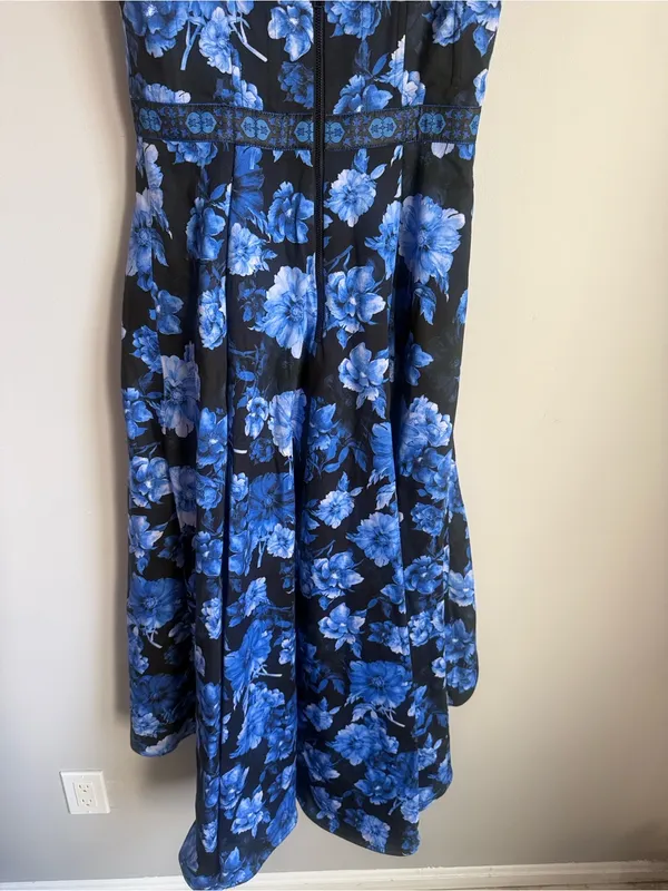 Alice + Olivia Women's Florence High Low Gown 4 - Image 9