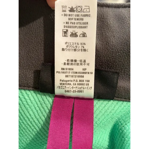 Patagonia Womens Small Polartec Soft Shell Jacket‎ Pink Hiking Outdoor 83395 - Image 8