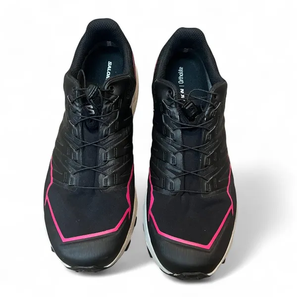 Salomon Thundercross GTX Waterproof Trail Running Shoes Black Pink Size 10.5 - Image 3