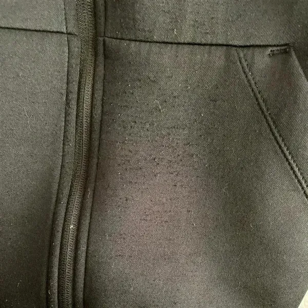 💥Active AVIA Flex Tech Scuba Jacket Zip-Up Hoodie Vented Ribbon & Mesh Details M - Image 11