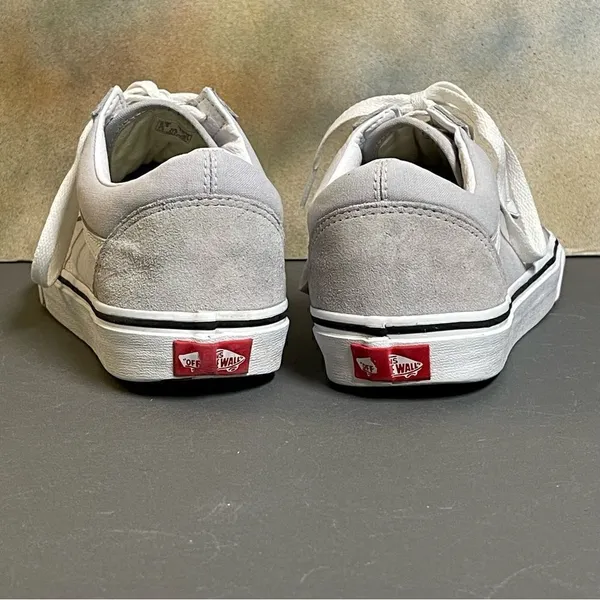 Vans Ward Low Cut Suede / Canvas Gray Women's Sneakers Size 10M Men's Size 8.5M - Image 6