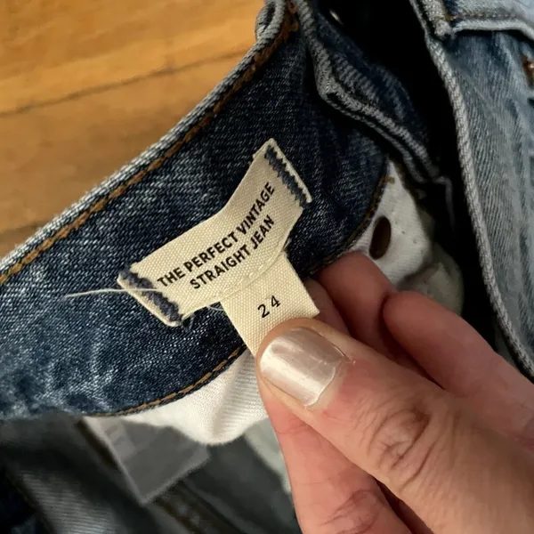 Madewell‎ the perfect vintage straight jean medium wash comfortable casual pants - Image 4