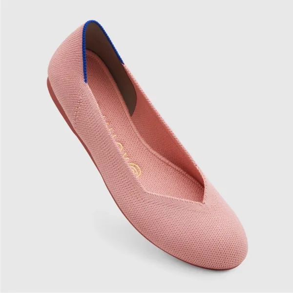 Like New! Rothy’s The Flat Round Toe Pink Flats | Size 6.5 - Image 2