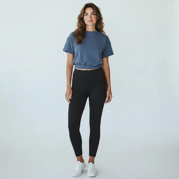 Lululemon Softstreme Gathered Tee in‎ Blue - Image 3