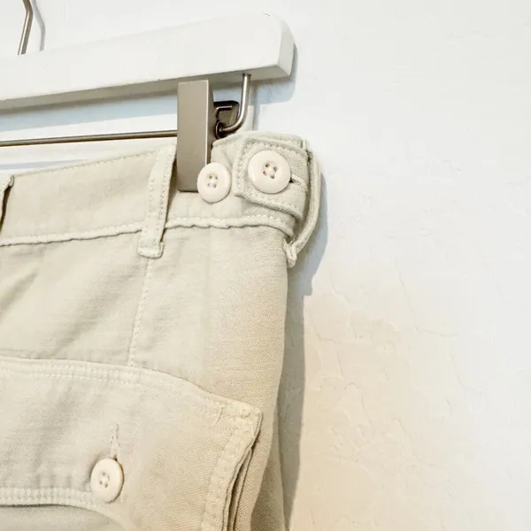 American Eagle Utility Pants Size‎ 8 Khaki High Rise Straight Utilitarian Indie - Image 8