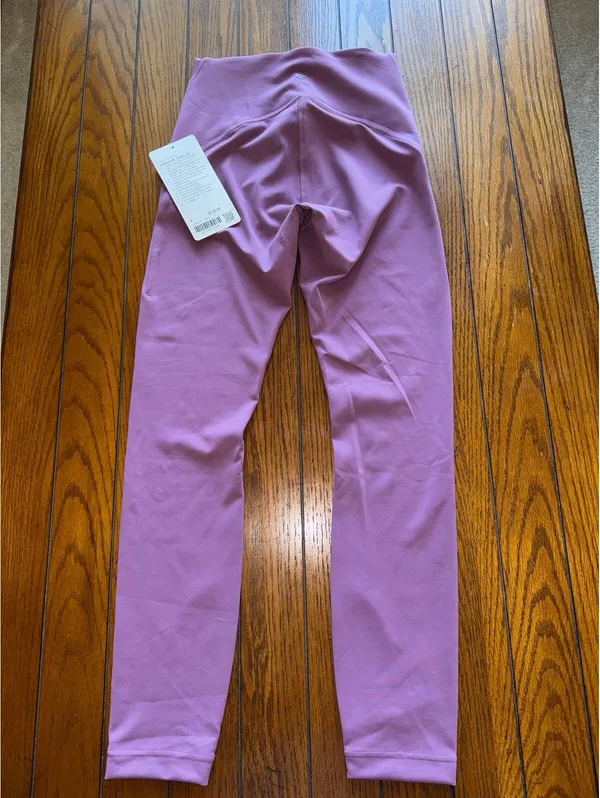 Lululemon Instill High Rise 25” Vintage Plum Size 4 NWT - Image 2