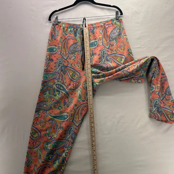 Victorias Secret Vintage Paisley Pajama Set‎ Pink Small - Image 13