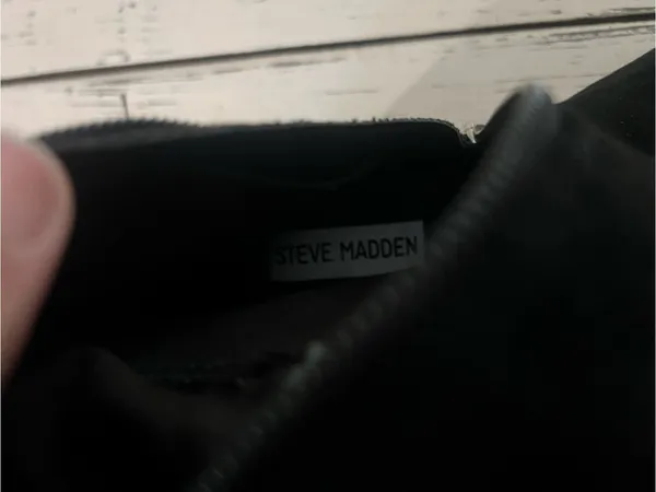 Steve Madden‎ Black Over-the-Knee Block Heel Boots - Image 5