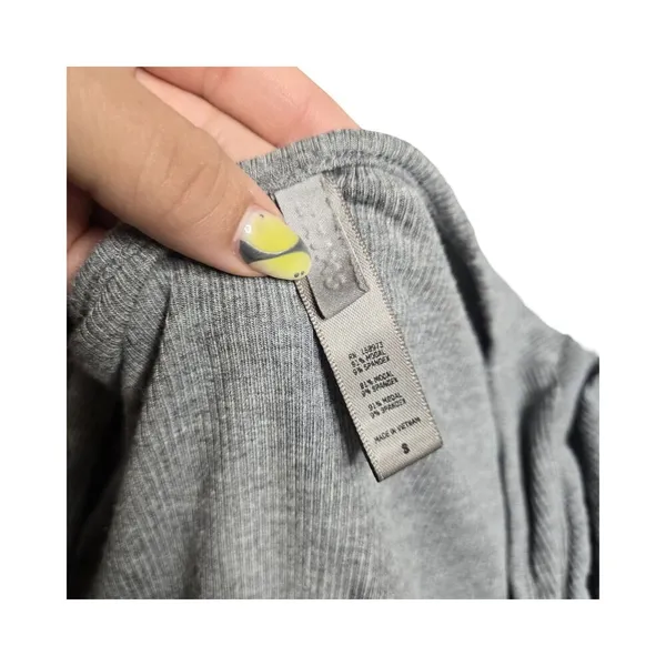 Skims‎ Soft Lounge Long Sleeve Dress in Heather Gray Size: S - Image 3