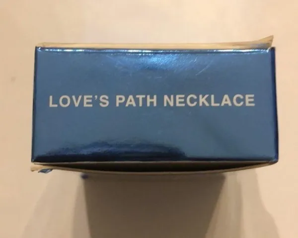 New Avon Love’s Path Silver & Clear CZ Pendant Necklace - Image 6