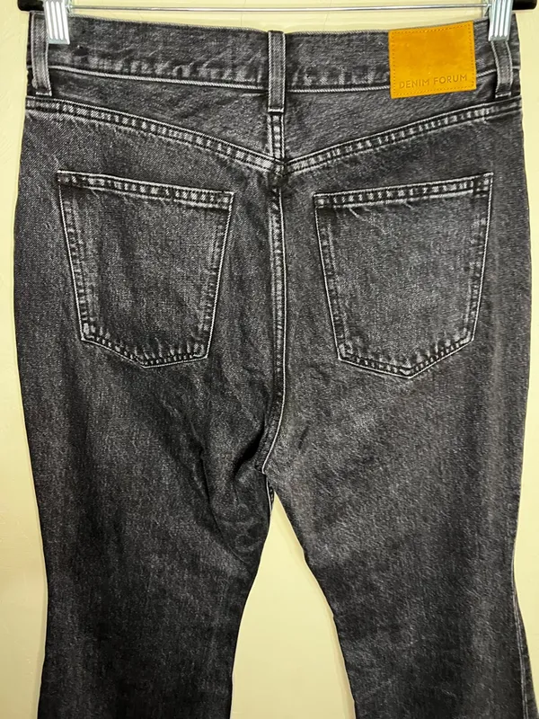 Denim Forum Aritzia Black The Marlene 60’s‎ High Rise Flare Jeans - Image 9